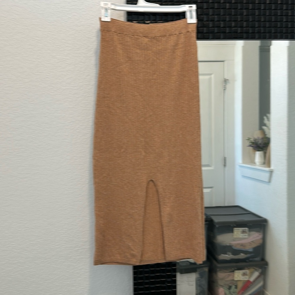 Free people knit skirt